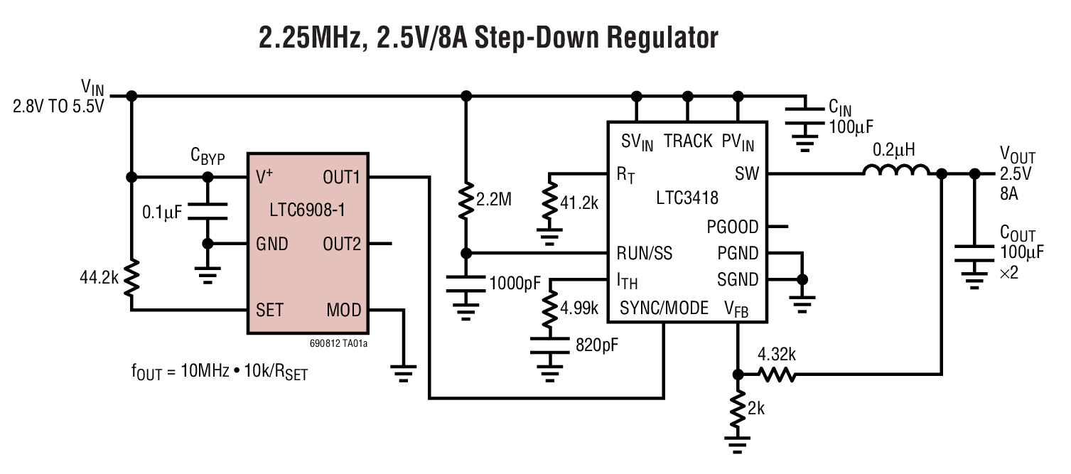 LTC6908-1Ӧͼһ